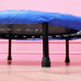 Батут для фитнеса усиленный DFC N1Fit 40'' (102 см)  складной