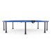 Батут DFC FOLDING 48' синий