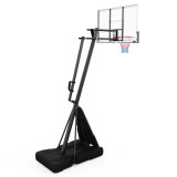 Мобильная баскетбольная стойка DFC STAND50XG, 127 х 80 см / закаленное стекло