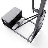 Мобильная баскетбольная стойка DFC STAND60G, 152 х 90 см / закаленное стекло