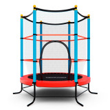 Батут детский DFC SMRKIDS 55" с сеткой, RED