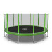 Батут DFC Trampoline Fitness с сеткой 16ft зелёный