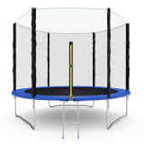 Батут с сеткой DFC PELPO 10ft с лестницей, BLUE