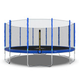 Батут DFC Trampoline Fitness с сеткой 16ft синий