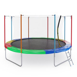 Батут DFC FEMMTO 14FT разноцветный ( 2 короба )