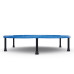 Батут для фитнеса усиленный DFC N1Fit 40'' (102 см)  складной