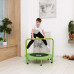 Батут с поручнем DFC JUMPFIT 36'' зеленый