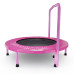 Батут с поручнем DFC JUMPFIT 36'' розовый