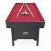 Игровой стол - бильярд DFC 54" 135 x 65 см, красный