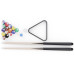 Игровой стол - бильярд DFC 27" RQ22004-PVC, 69 х 36 см