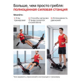 Гребной тренажер DFC Bodycoach, с резиновыми тросами