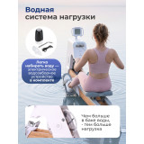 Гребной тренажер DFC YESOUL SQ-RM2002YL, водный