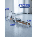 Гребной тренажер DFC YESOUL SQ-RM2002YL, водный
