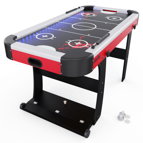 Игровой стол - аэрохоккей DFC IRIS 153 х 76 см, с подсветкой, ск