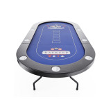 Игровой стол – покер DFC RAYKEEP 84", на 10 мест, складные ножки