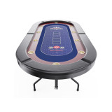 Игровой стол – покер DFC RAYKEEP 86", на 10 мест, складной