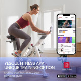 Велотренажер Yesoul Smart M1 WHITE с пульсометром