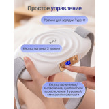 Вибромассажер для шеи, спины и плеч с функцией нагрева DFC VM-SQ-D1W
