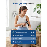 Перкуссионный массажер для тела, шеи и спины DFC VM-SQ-K8